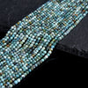 Natural Turquoise Gemstone Round 2-3MM Loose Beads 15.5 inch Full Strand (80019204-P103)