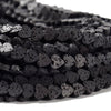 Black Lava Gemstone Love Heart 6MM Loose Beads (D643)