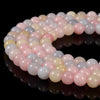 Morganite Gemstone Round 8MM Loose Beads (D622)