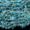 100% Genuine Natural Turquoise Rough Blue Gemstone 5-8MM Pebble Nugget Chip Loose Beads (D430)