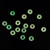 Natural Green Aventurine Gemstone Large Hole Beads Rondelle Donut 14MM BULK LOT 2,6,12,24,50 Beads (80021210-S62)