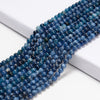 Ocean Blue Jade Gemstone Round 6MM Loose Beads 14.5 inch Full Strand (80020224-D628)