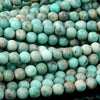 Matte Chrysoprase Gemstone 8MM Round Loose Beads (D415)