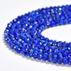 Natural Lapis Lazuli Gemstone Grade AAA Micro Faceted Round 2MM Loose Beads 15 inch Full Strand (80020498-P114)