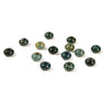 Natural Green Moss Agate Gemstone Large Hole Beads Rondelle Donut 14MM BULK LOT 2,6,12,24,50 Beads (80021190-S63)