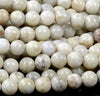 Natural Rare Hackmanite UV Reactive Fluorescent Gemstone Round 4MM 5MM 6MM 7MM 8MM 9MM 10MM 11MM 12MM Loose Beads (D435 D436)