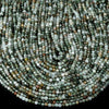 Natural Green Rutilated Quartz Gemstone Grade AAA 3MM Micro Faceted Round Loose Beads 15 inch Full Strand (80018201-P95)