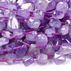 Natural Lavender Amethyst Gemstone Faceted Nugget 10X12-11X14MM 12X15-13X16MM 17X22-19X23MM Loose Beads (D426)