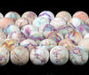Matte Galaxy Imperial Jasper Gemstone Round 4MM 6MM 8MM 10MM Loose Beads (D475)