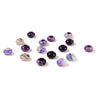 Purple Lace Agate Gemstone Large Hole Beads Rondelle Donut 14MM BULK LOT 2,6,12,24,50 Beads (80021187-S63)