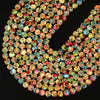 Rainbow Imperial Jasper Gemstone Hexagon 8MM Loose Beads (D725)