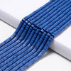 Blue Lava Gemstone Rondelle Heshi Slice 4X2MM 6X3MM Loose Beads (D645)
