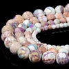 Matte Galaxy Imperial Jasper Gemstone Round 4MM 6MM 8MM 10MM Loose Beads (D475)