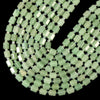 Natural Green Aventurine Gemstone Faceted Round Tube Hexagon 10X8MM Loose Beads (D723)