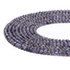 Natural Iolite Gemstone Grade AA Round 3MM 4MM 5MM 6MM Loose Beads 15 inch Full Strand (P117)