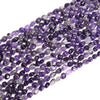 Natural Natural Amethyst Gemstone Pebble Nugget 10-8MM Loose Beads (D663 )