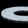 Aqua Blue Jade Gemstone Round 4MM Loose Beads 14.5 inch Full Strand (80020065-D616)