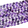 Natural Amethyst Gemstone Faceted Rhombus 9X13-11X15MM 10X15-12X16MM 13X18-14X20MM 15X20-16X22MM Loose Beads (D423)