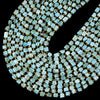 Dominican Larimar Gemstone Cube 5-7MM 6-7MM Loose Beads 7.5 inch Half Strand (A237)