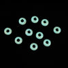 Turquoise Gemstone Large Hole Beads Rondelle Donut 14MM BULK LOT 2,6,12,24,50 Beads (80021207-S62)