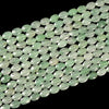 Natural Green Strawberry Lepidolite Quartz Gemstone Micro Faceted Oval 11X7MM Loose Beads 7.5 inch Half Strand (80021490-D718)