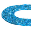 Natural Blue Apatite Gemstone Grade AAA Round 3MM Loose Beads 15 inch Full Strand (80020679-P118)