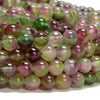 Fluorite Color Jade Gemstone Round 8MM Loose Beads 14.5 inch Full Strand (80020101-D619)