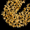 Natural Citrine Gemstone Stick Pebble Chip 14-26MM Loose Beads (D715)