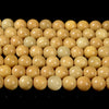 Golden Sandstone Gemstone Round 6MM 8MM 10MM Loose Beads (D711)