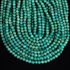 Natural Russian Amazonite Gemstone Grade AA Round 4MM 5MM 6MM 7MM Loose Beads 7.5 inch Half Strand (P112)