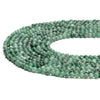 Emerald Green Color Jade Gemstone Round 4MM Loose Beads 14.5 inch Full Strand (80020073-D617)