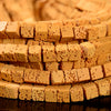 Yellow Lava Gemstone Square Cube 4MM 6MM Loose Beads (D647)