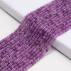 Lavender Purple Jade Gemstone Rondelle 4X2MM Loose Beads 14.5 inch Full Strand (80020058-D616)