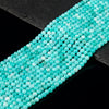 Amazonite Green Color Jade Gemstone Round 4MM Loose Beads 14.5 inch Full Strand (80020070-D616)