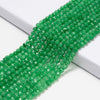 Aventurine Green Jade Gemstone Facetecd Round 6MM Loose Beads (D630)