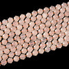 Natural Rose Quartz Gemstone Micro Faceted Hexagon Star 11MM Loose Beads 7.5 inch Half Strand (80021528-D722)