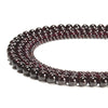 Natural Garnet Gemstone Round 5MM 6MM 7MM 8MM Loose Beads (D662)