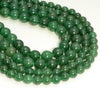 Green Genuine Aventurine Gemstone Grade AAA Round 6mm 8mm Loose Beads 15 inch Full Strand (A274)