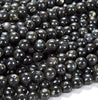 Black Gold Labradorite Gemstone Round 8MM Loose Beads 15 inch Full Strand (80018844-D509)