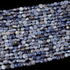 Natural Iolite Gemstone 8-10MM Pebble Nugget Loose Beads (D467)