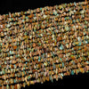 100% Genuine Natural Turquoise Rough Brown Gemstone 4-8MM Pebble Nugget Chip Loose Beads (D429)