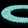 Amazonite Green Color Jade Gemstone Round 8MM Loose Beads 14.5 inch Full Strand (80020093-D618)
