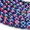 Sugilite Color Agate Gemstone Barrel Drum 10X13MM Loose Beads (D519)