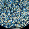 4MM Natural Rare Hackmanite UV Reactive Fluorescent Gemstone Grade AAA Round Loose Beads (P83)
