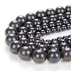 Natural Ebony Black Sandalwood Mala Meditation Beads Round 6MM 8MM 10MM 12MM Loose Beads 16 inch BULK LOT (9-W0)