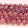 Natural Madagascar Rose Quartz Gemstone Grade AAA Round 12MM 13MM 14MM 15MM 16MM 17MM Loose Beads (D481)