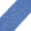 Blue Lava Gemstone Cross 11X9MM Loose Beads (D649)