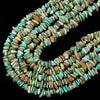 100% Genuine Natural Turquoise Blue Green Gemstone Pebble Nugget Chip 5-8MM 6-11MM 8-18MM Loose Beads (D432)