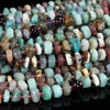 Natural Assorted Mixed Stone Gemstone Rondelle Slice 8-10MM Loose Beads (D599)
