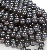 Natural Ebony Black Sandalwood Mala Meditation Beads Round 6MM 8MM 10MM 12MM Loose Beads 16 inch BULK LOT (9-W0)